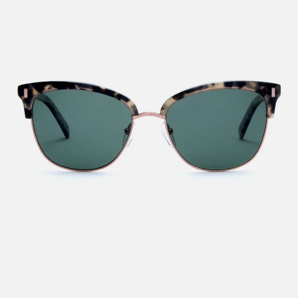 Otis little lies black tortoise sunglasses